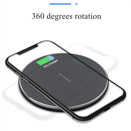 Qi Wireless Charging Pad Slim Charger Dock for Apple Iphone