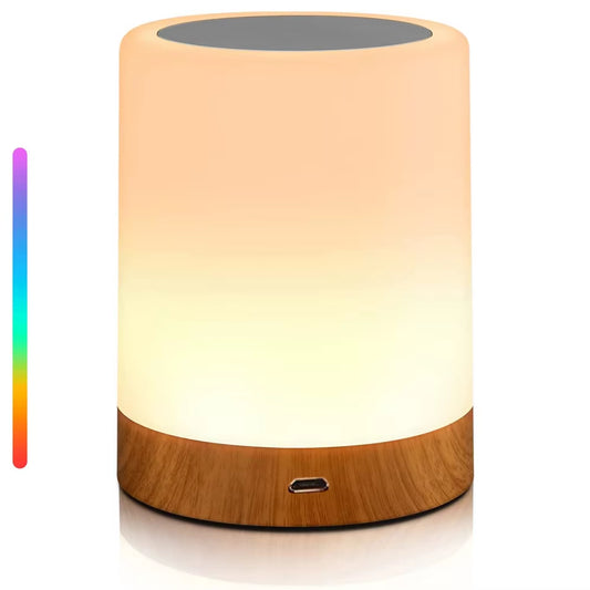 Touch LED Lamp with RGB Lighting – Portable Lamp with Touch Sensor