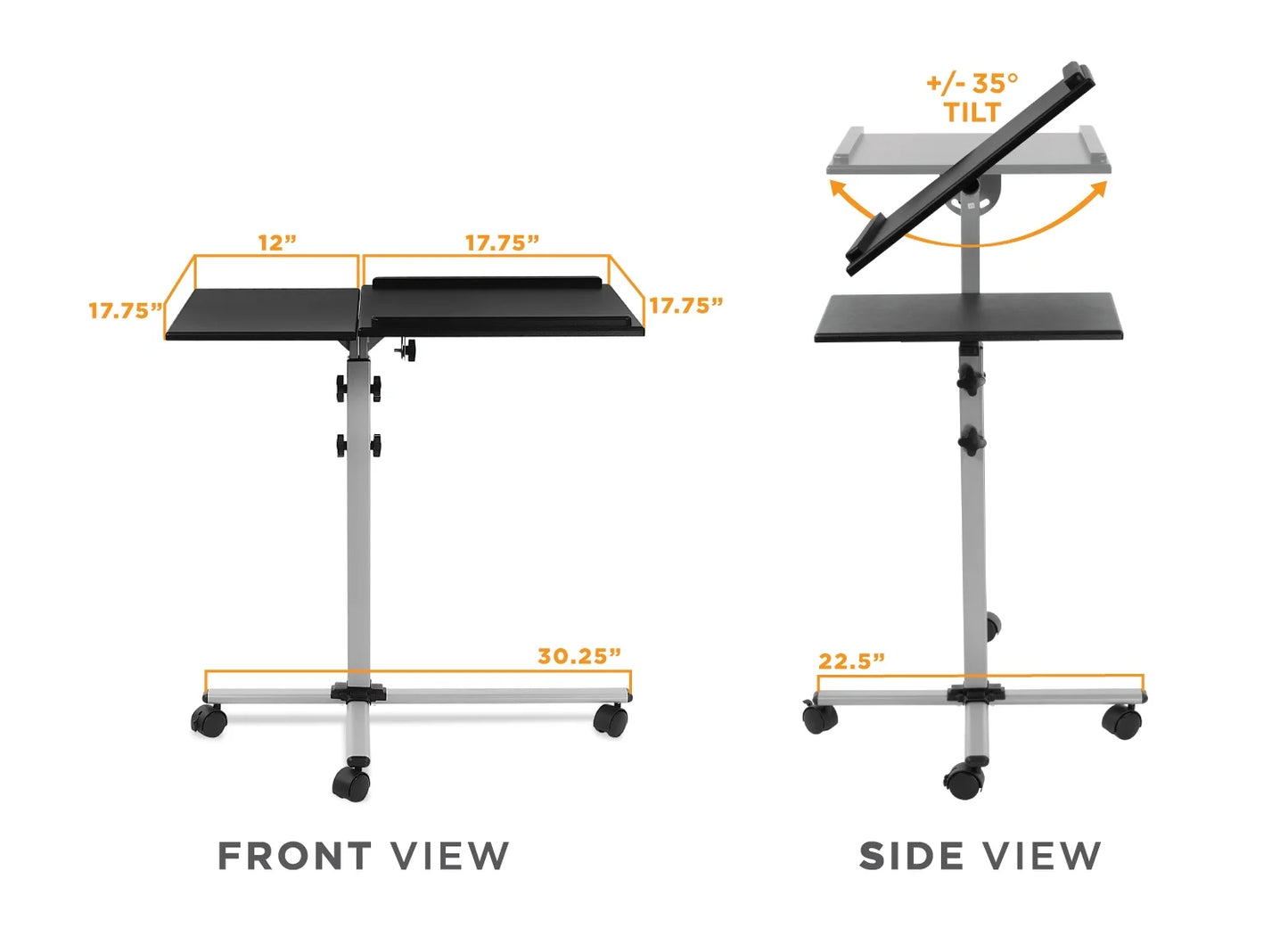 Rolling Laptop Tray & Projector Cart