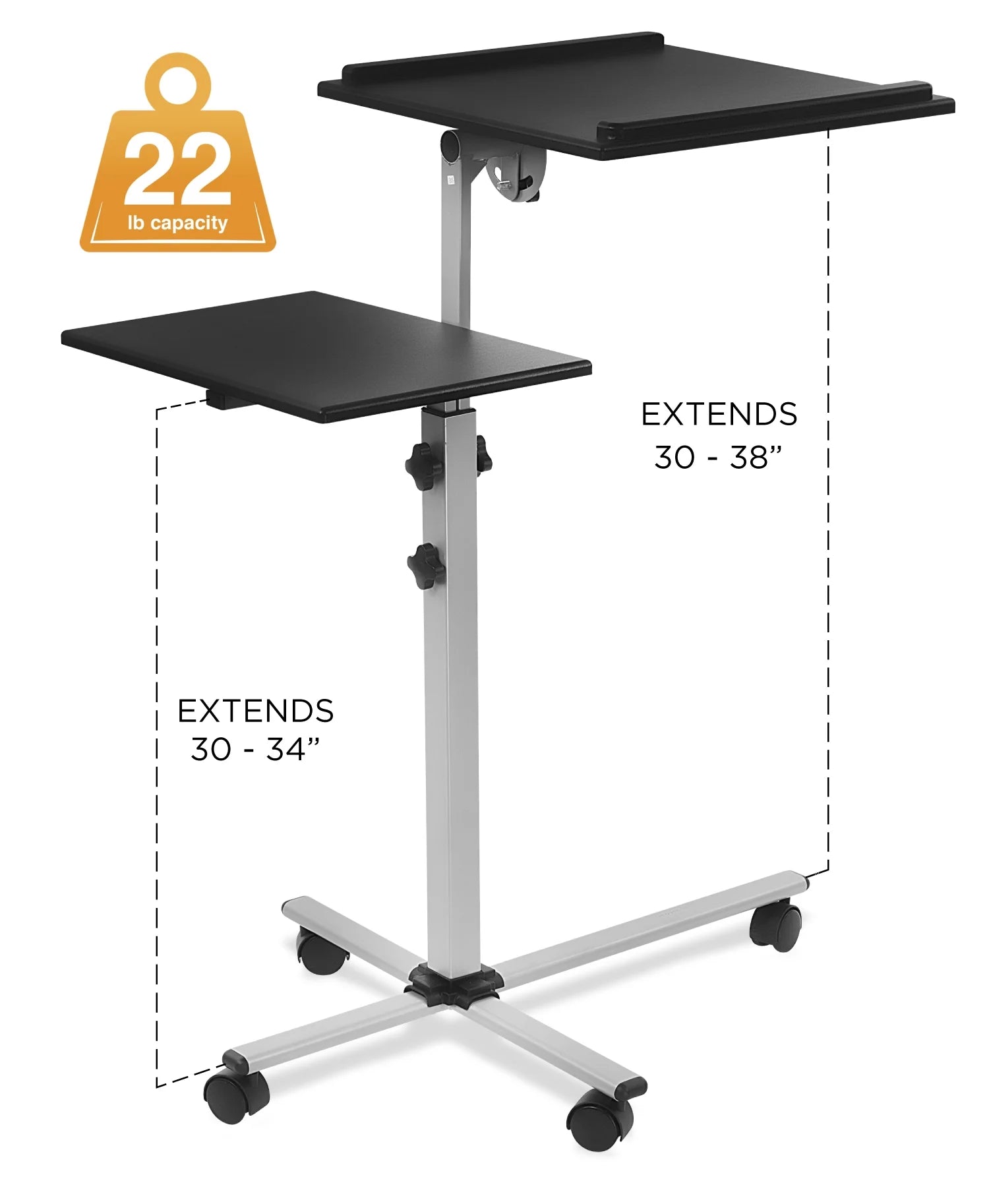 Rolling Laptop Tray & Projector Cart