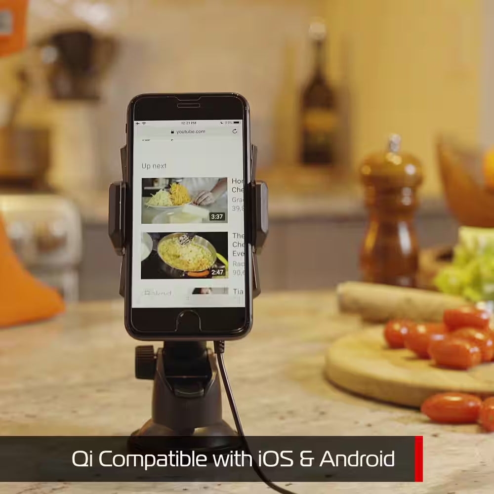 Inteligrip Wireless Charging Mount - Fast Charging for Car Dashboard