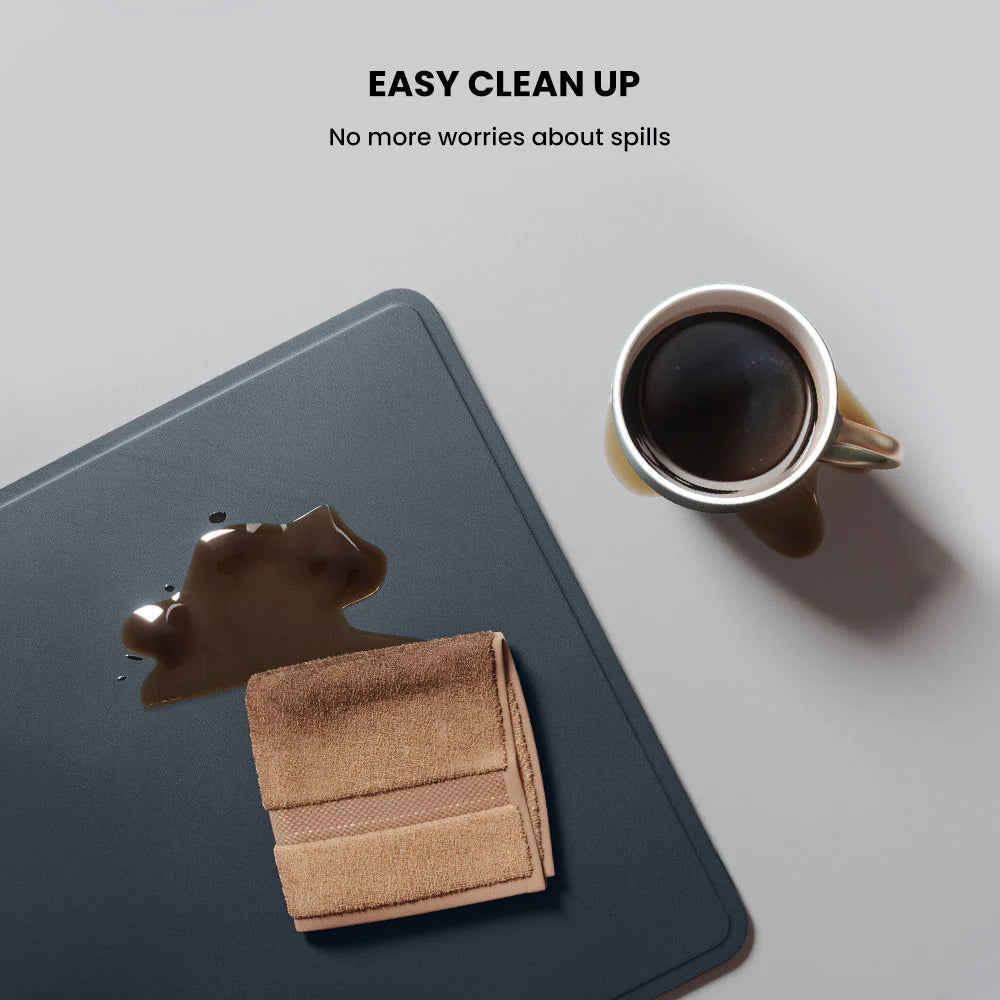 ALTI Wireless Charging Desk Mat – 2-in-1 Mouse Pad with Fast Charging for Phones & Devices