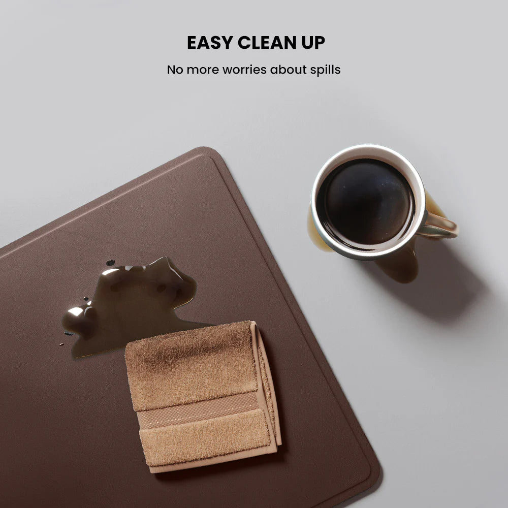 ALTI Wireless Charging Desk Mat – 2-in-1 Mouse Pad with Fast Charging for Phones & Devices