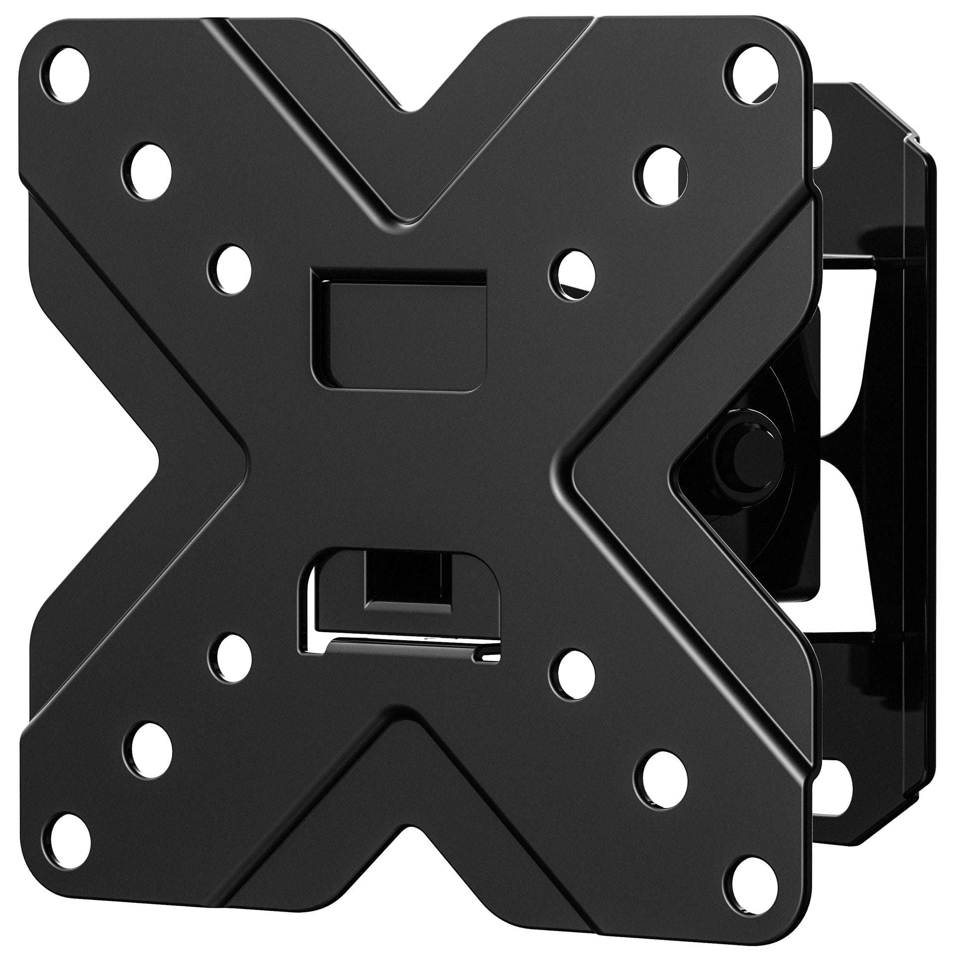TV & Monitor Wall Mount for 10"–26" Screens – Tilt & Swivel Bracket, Max VESA 100x100mm, Supports up to 22 lbs